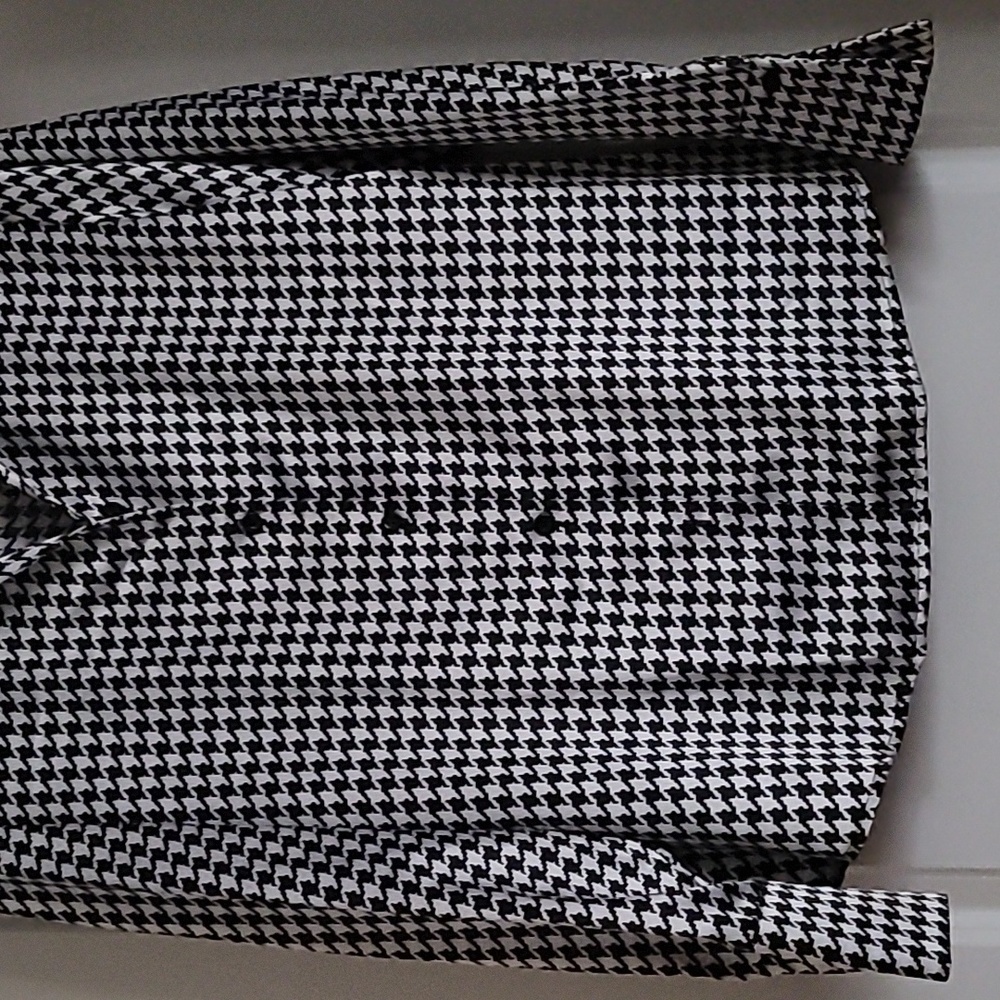 Kasper Houndstooth Blouse